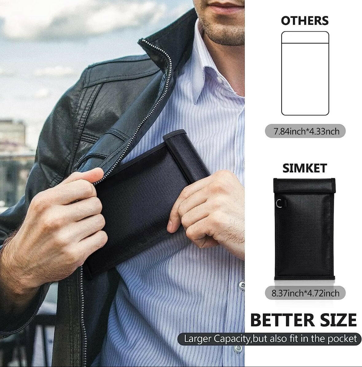 Faraday Bags for Secure Device Protection.