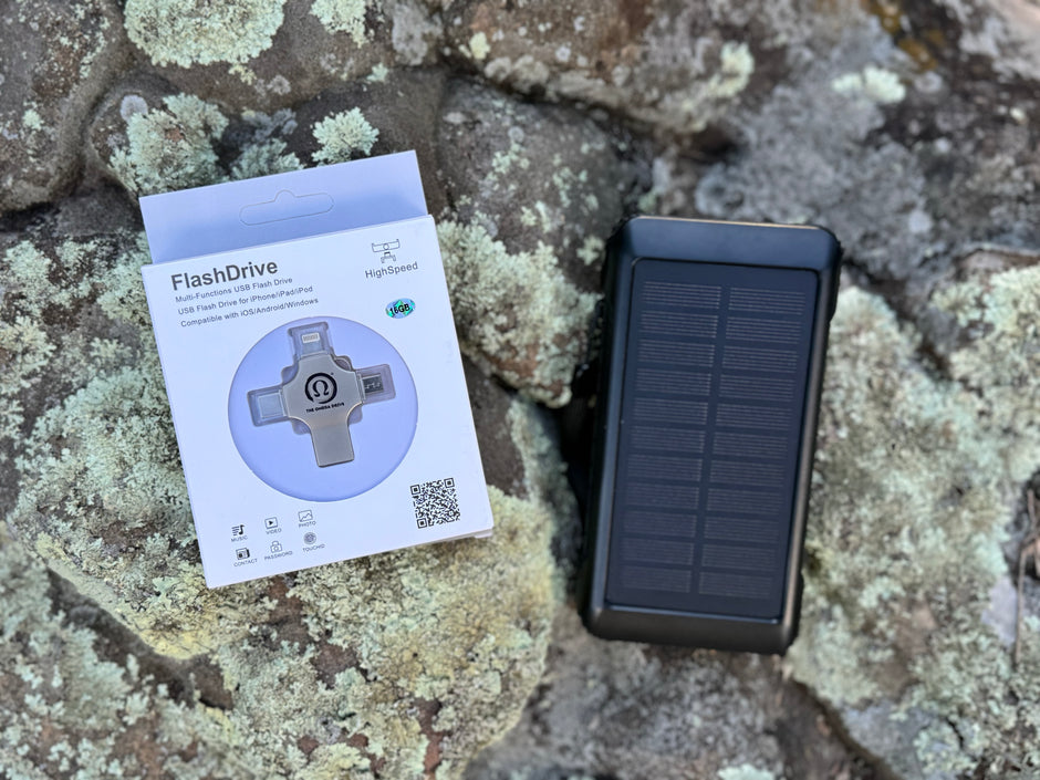 Hand Crank Power Bank 30,000mAh